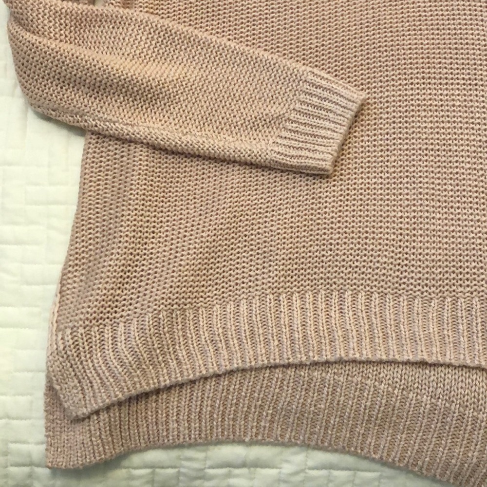 H&M blush sweater